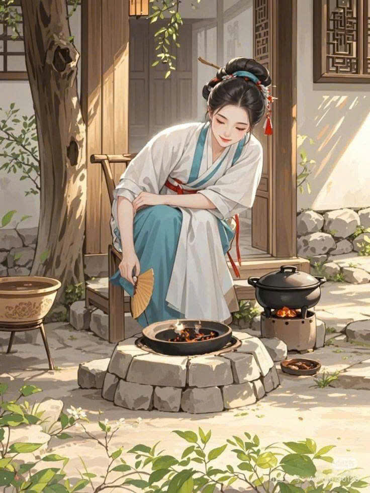 Nha Hoàn Thông Phòng Ôm Bụng Bầu Chạy Trốn